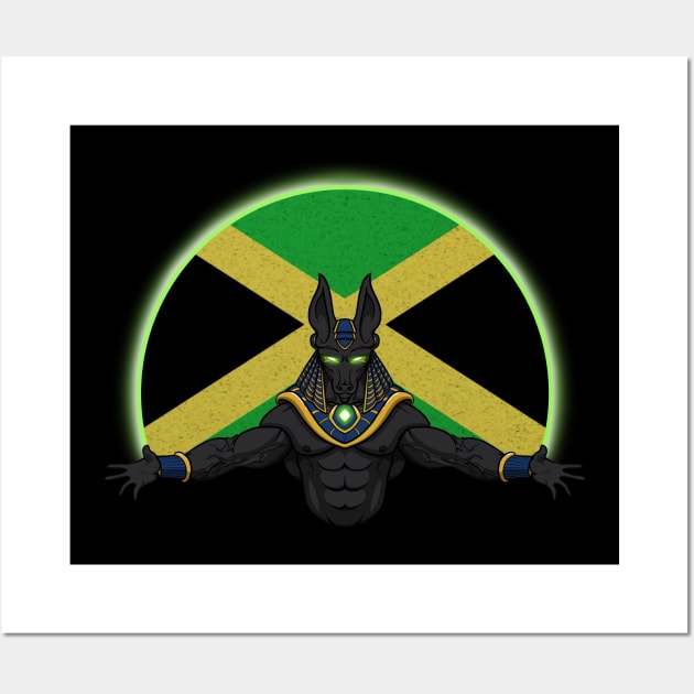 Anubis Jamaica Wall Art by RampArt